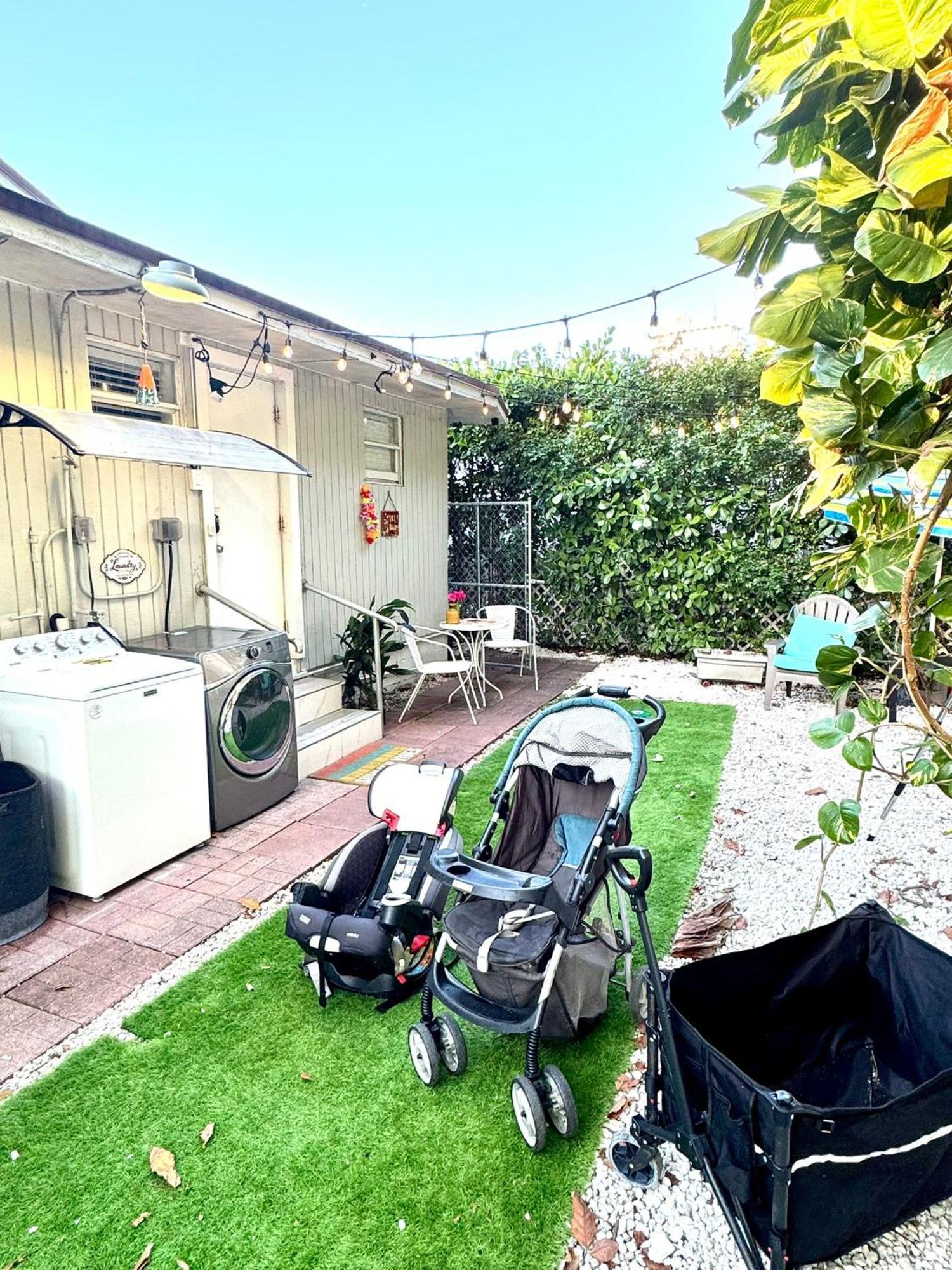 Quiet & Centrally Located House - Private Parking, Laundry And Storage For Luggage Miami Esterno foto